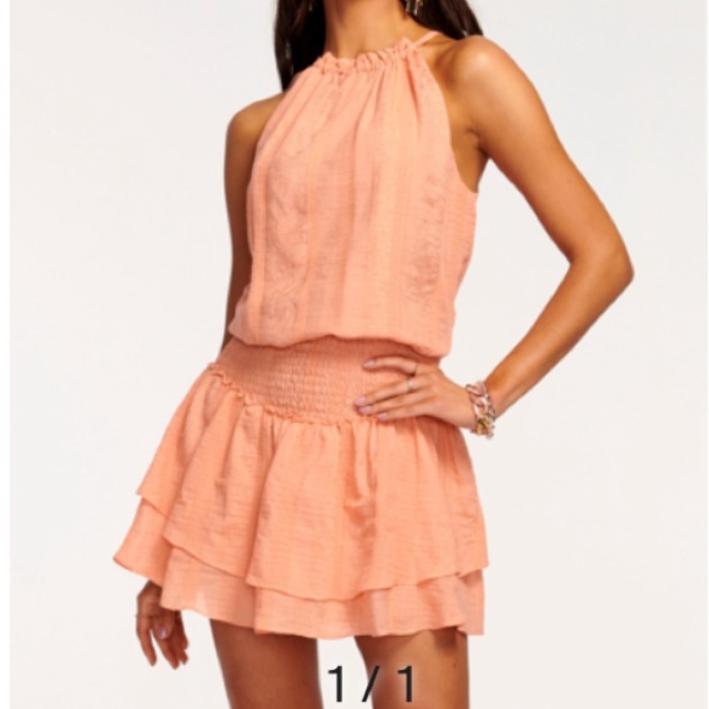 Ramy Brook Martina Halter Dress.. New!! Summer! Hot!!